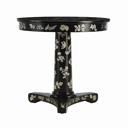 Hand-Painted Madison Chinoiserie Side Table